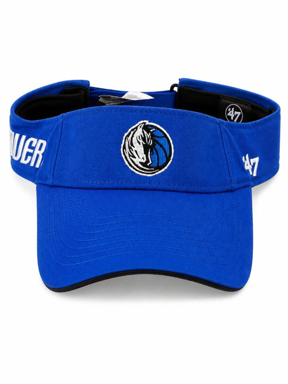 Dallas Mavericks '47 Brand Blue Adjustable Visor Hat Cap NBA NWT Adult OSFM